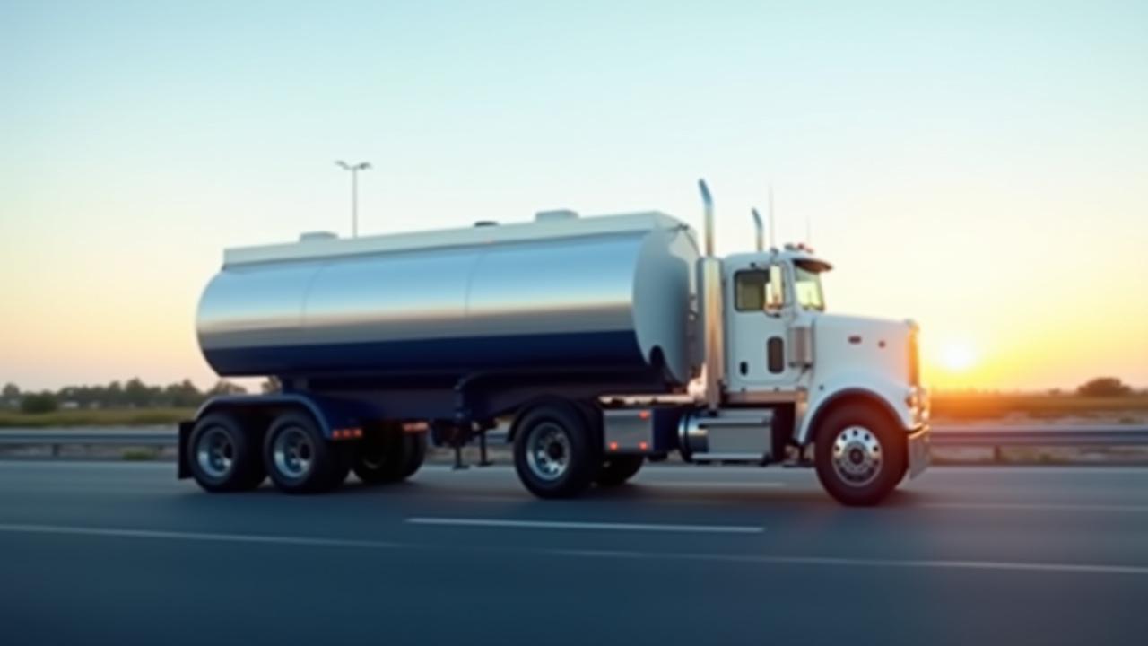 Specialized heavy-duty freight truck operating in South Florida